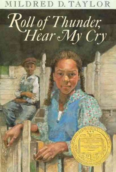 Roll of thunder, hear my cry / Mildred D. Taylor ; frontispiece by Jerry Pinkney.