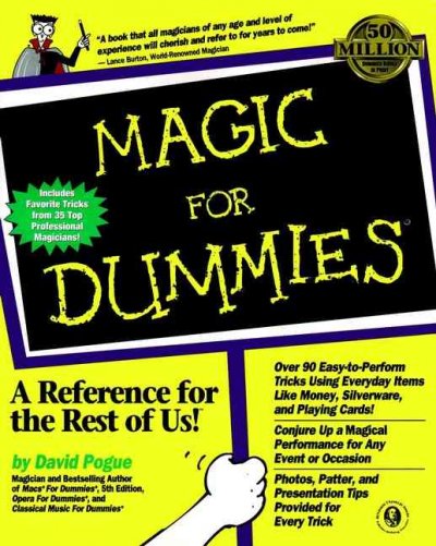 Magic for dummies / by David Pogue.