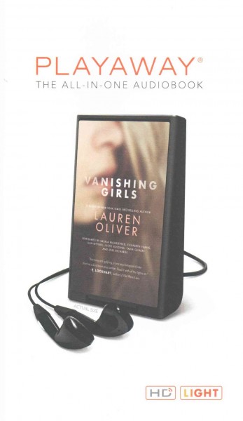 Vanishing girls : a novel / by Lauren Oliver.