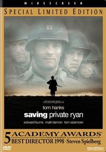Saving Private Ryan  [videorecording] / DreamWorks Pictures ; Paramount Pictures ; Amblin Entertainment ; produced by Steven Spielberg ... [and others] ; directed by Steven Spielberg ; written by Robert Rodat.