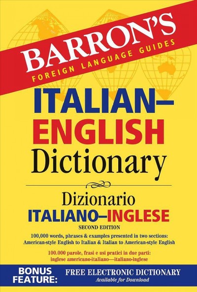 Italian-English dictionary : Dizionario italiano-inglese