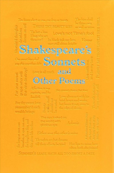 Shakespeare's sonnets and other poems / William Shakespeare.