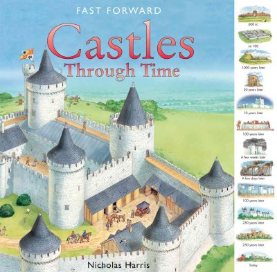 Castles through time / illustrated by Peter Dennis ; text by Nicholas Harris.