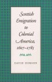 Scottish emigration to Colonial America, 1607-1785  Cover Image